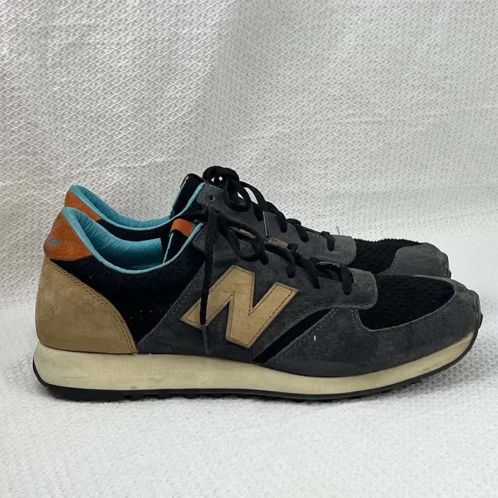 New Balance U455LC Gray Tan Suede Sneakers Men’s 10.5 D USA U455